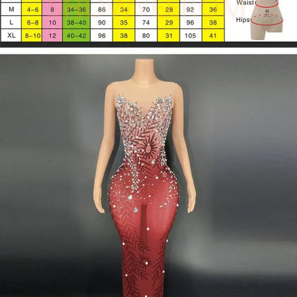 Rhinestones Evening Luxury Long Mermaid Dress Vestidos De Noche Elegante De Lujo Vestido Piedras Brillantes Hochzeitskleid Damen