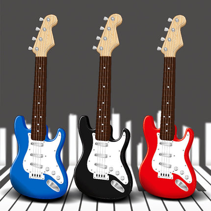 Playing Electric Guitar Toy Male 4-string Beginner Musical Instrument