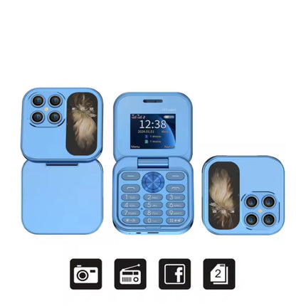 Folding Screen Dual Card Dual Standby 2G Mobile Phone