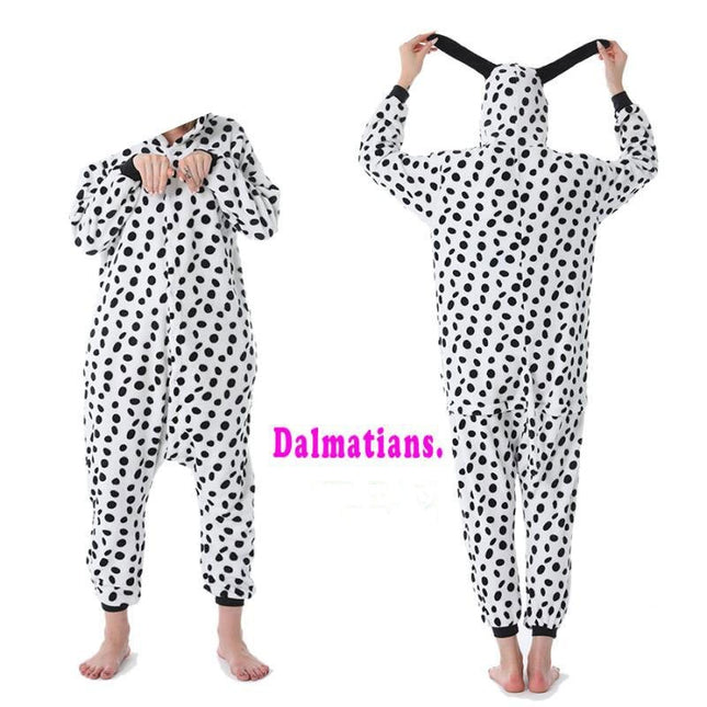 Cartoon One-piece Pajama Animal Costume Dinosaur Flannel