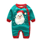 Green santa head / 66cm