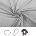 Silver grey / 280x150cm