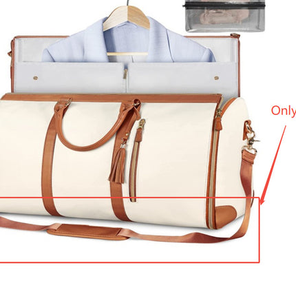 Large Capacity Travel Duffle Bag Women's Handbag Folding Suit Bag Waterproof Clothes Totes