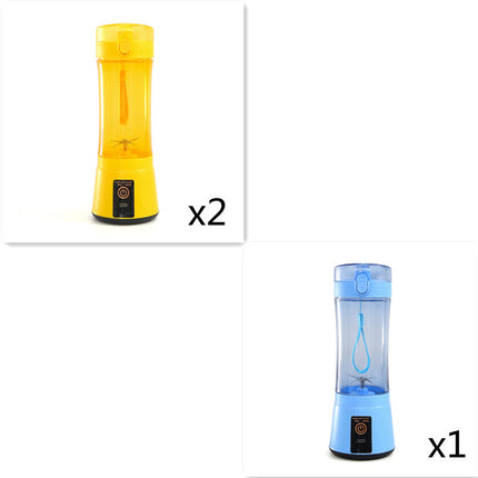 Portable Electric Fruit Juicer Wireless USB Rechargeable Mini Mixer Multifunction Summer Smoothie Blender Machine Kitchen Supplies