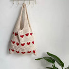 Hollow Heart Beige / 37X30X2CM